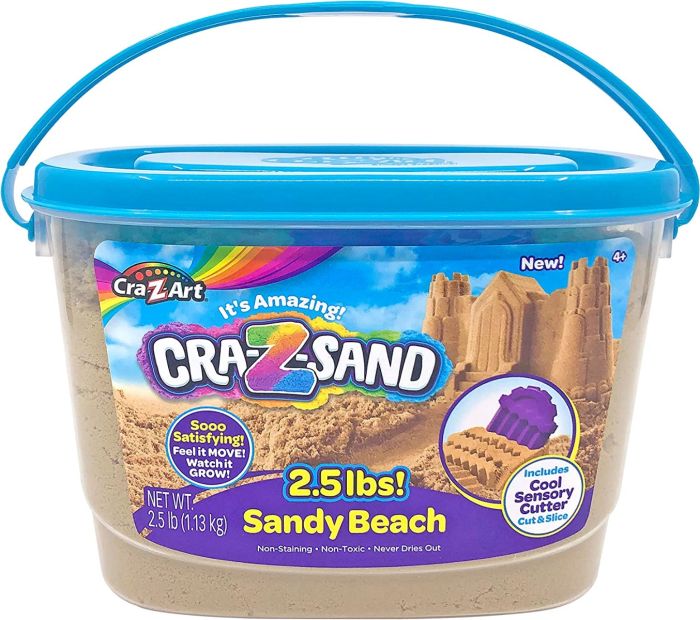 Cra-Z-Sand 2.5 Lbs Sandy Beach