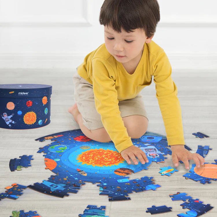 Mideer - 150P Round Puzzle - The Space