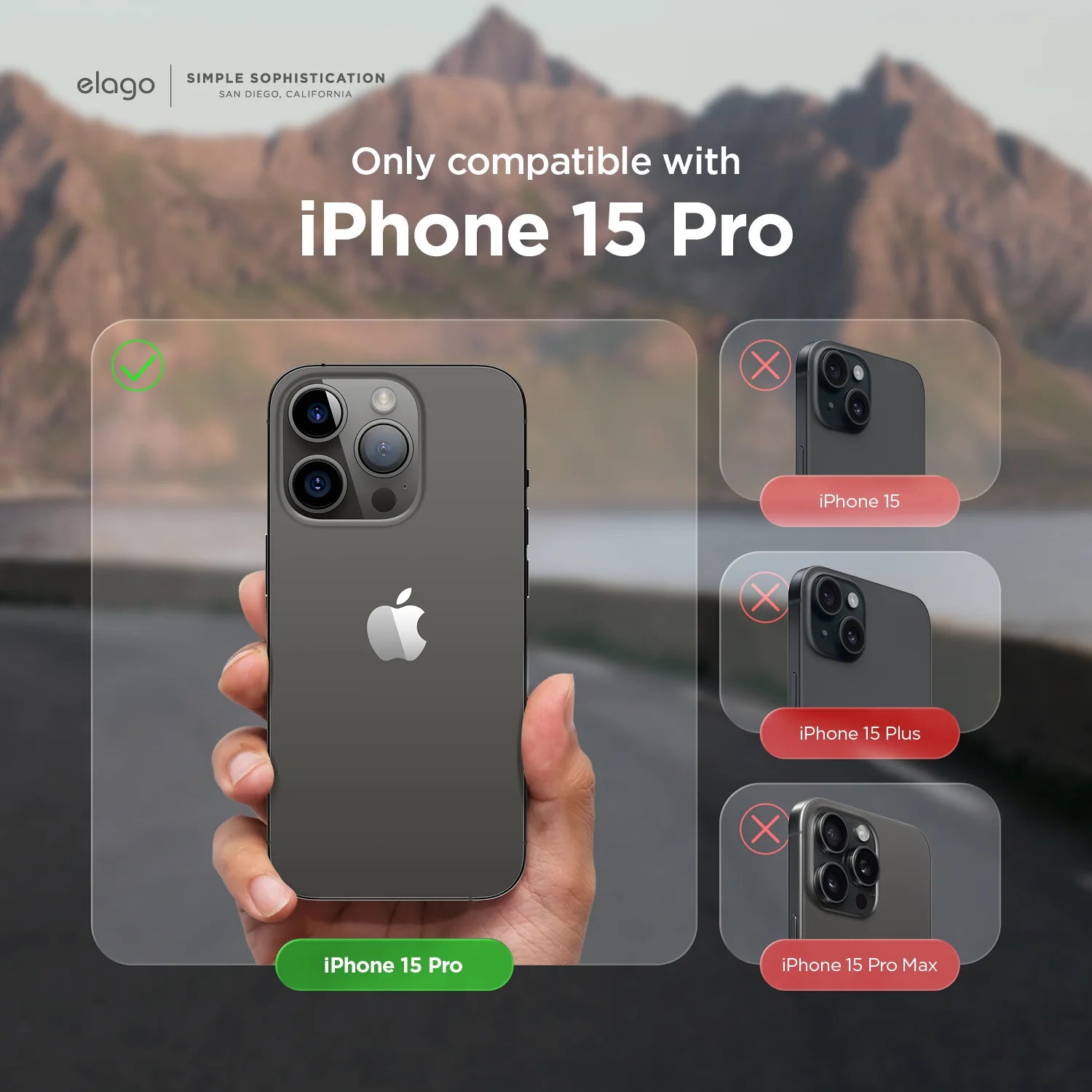 elago MagSafe Glide iPhone 15 Pro