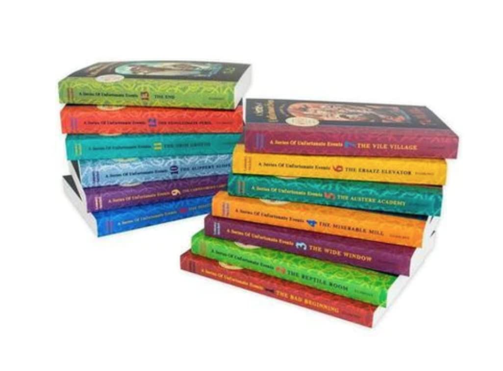 A Series Of Unfortunate Events Collection Lemony Snicket Set