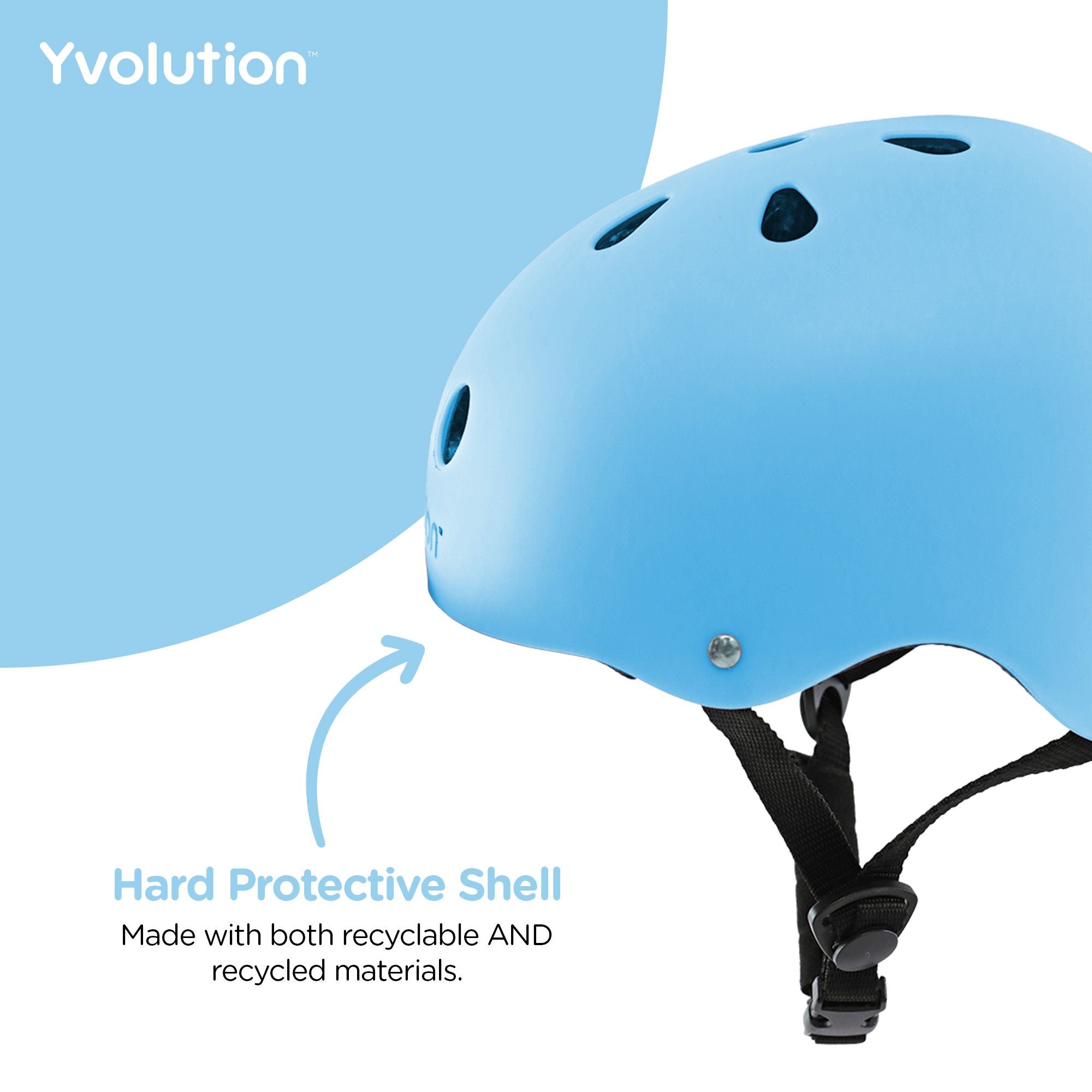 Yvolution Helmet Small - Blue