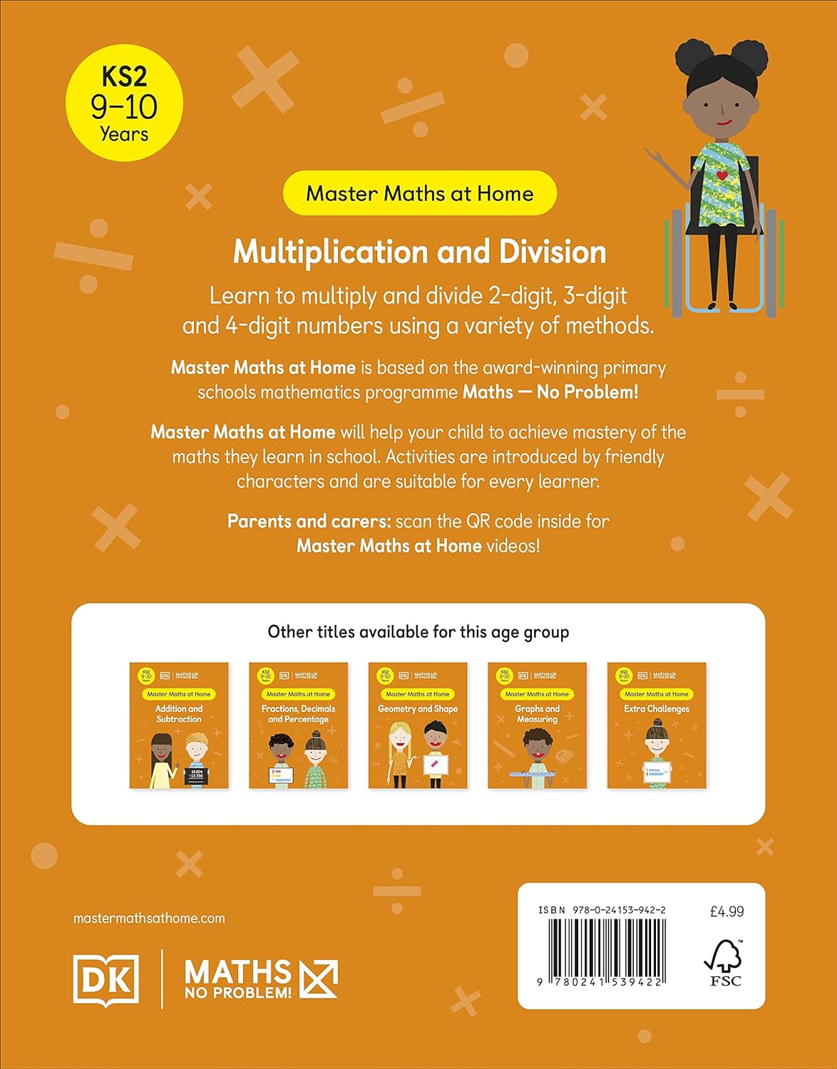 Maths ― No Problem! Multiplication And Division, Ages 9-10