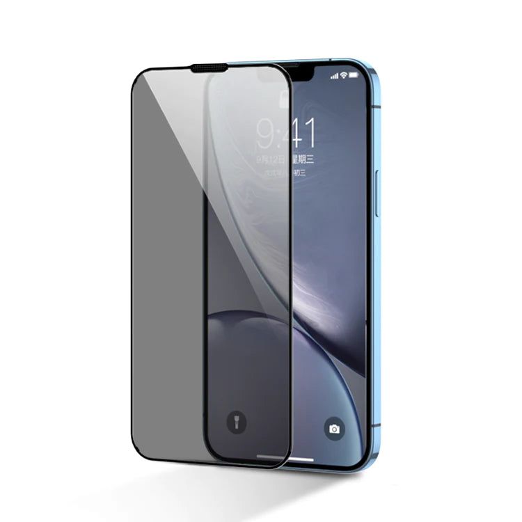 Joyroom 2.5D Full cover Glass Privacy+dustproof iPhone 14/13/13 Pro