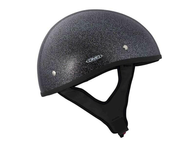 DMD Helmet Half Glitter Black Medium