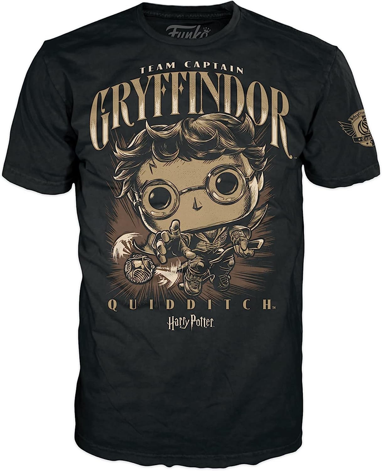 Funko Boxed Tee: Harry Potter - Quidditch Harry (Xl)