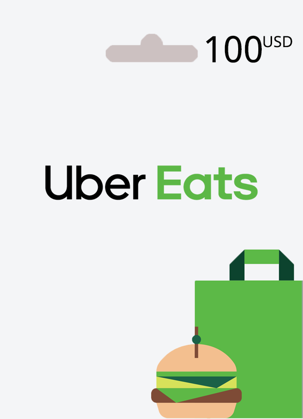Uber Eats USD 100 (US)