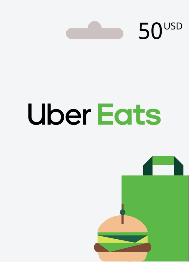 Uber Eats USD 50 (US)