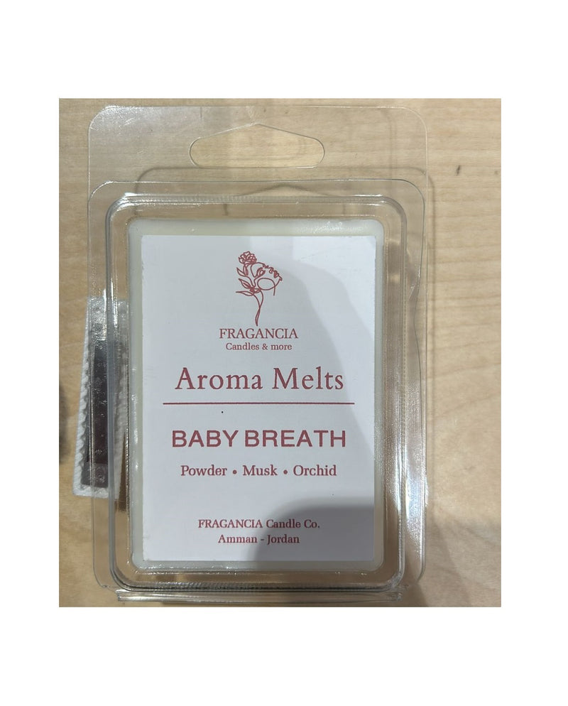 Fragancia Aroma Melts Baby Breath Burning 24 HRs 80 ml