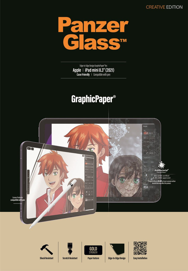 PanzerGlass GraphicPaper Screen Protector for iPad Mini 6