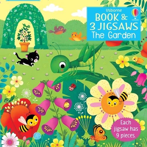 Usborne Book and Jigsaws: The Garden