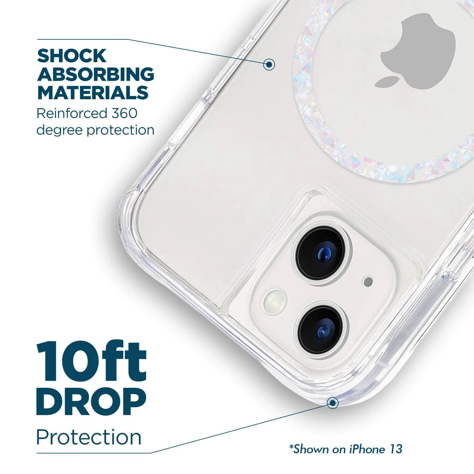 Case-Mate: Clear Twinkle Diamond Magsafe For iPhone 14 Plus