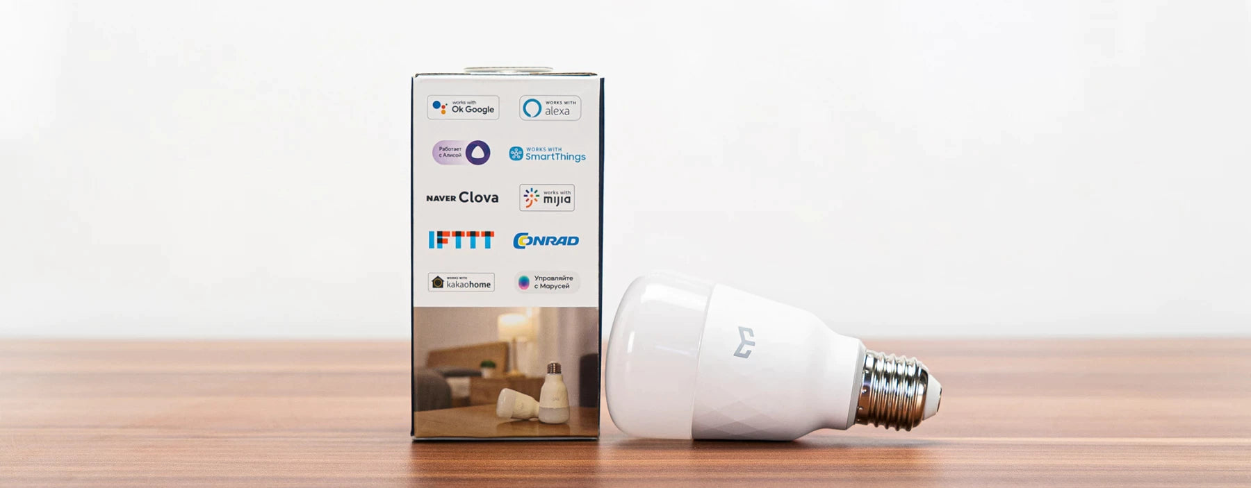Yeelight: Smart LED Bulb W3 (White - Dimmable)