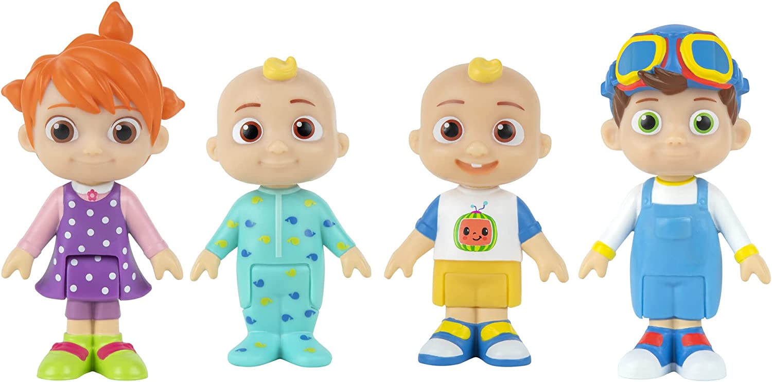 Cocomelon 4 Figures Pack (Family Set)