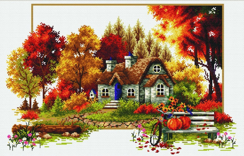 Diamond Dotz - Autumn Cottage