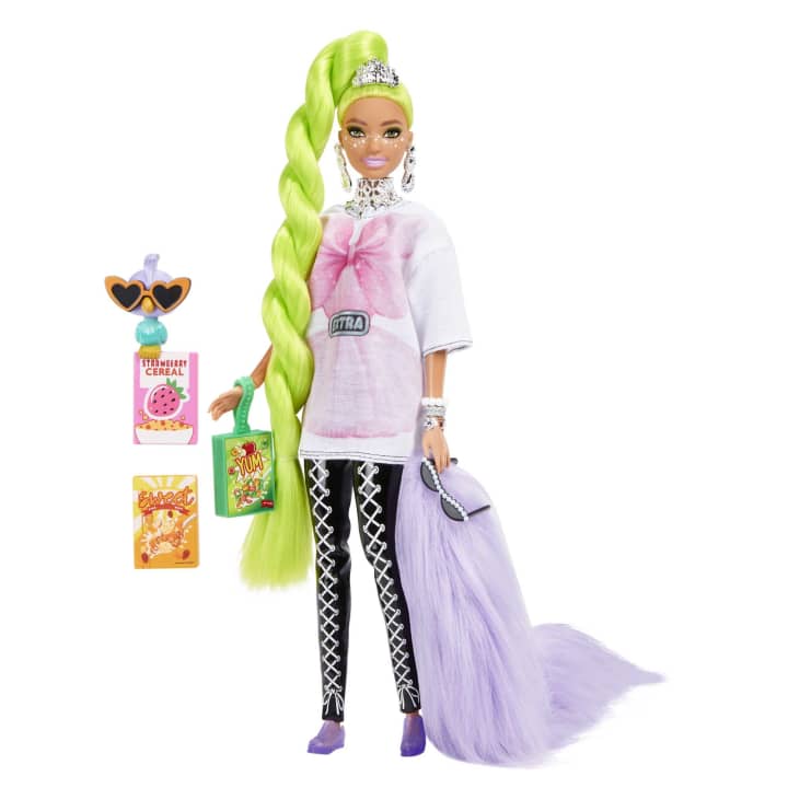 Barbie Extra Doll 11 With Neon Green Hair