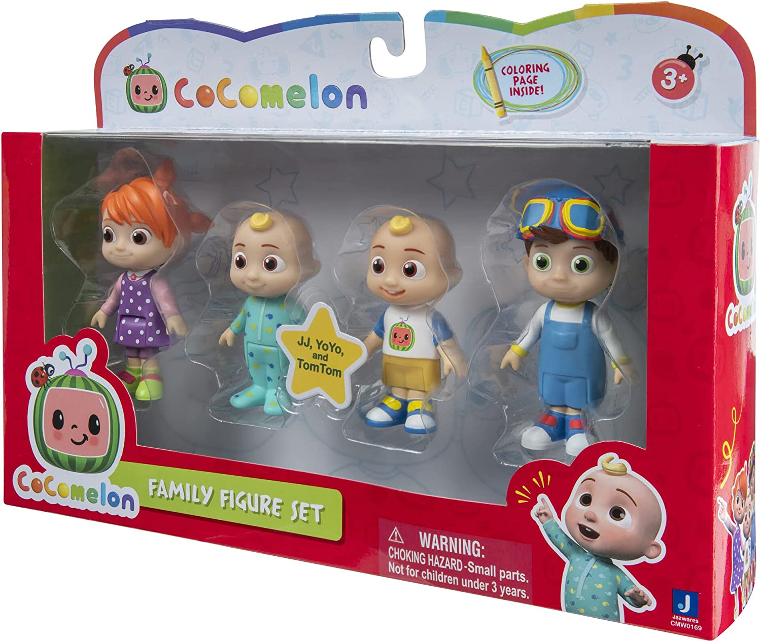 Cocomelon 4 Figures Pack (Family Set)