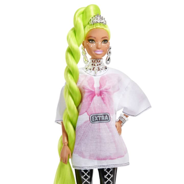 Barbie Extra Doll 11 With Neon Green Hair