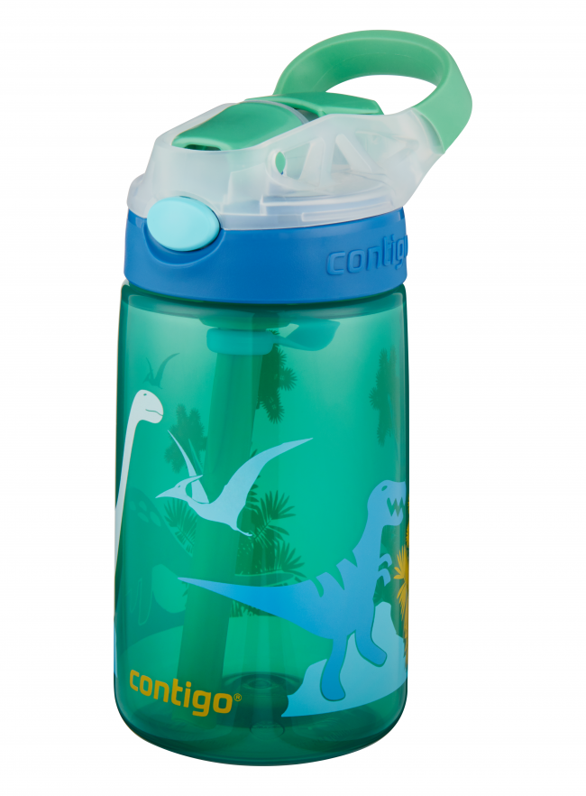 Contigo: Autoseal Kids Gizmo Flip 420 ml - Jungle Green Dino