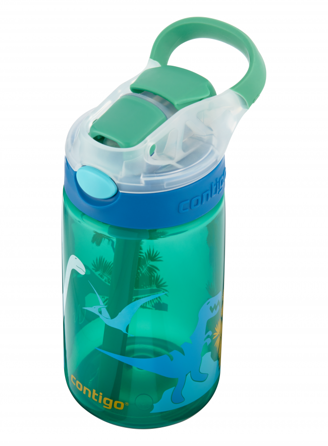 Contigo: Autoseal Kids Gizmo Flip 420 ml - Jungle Green Dino