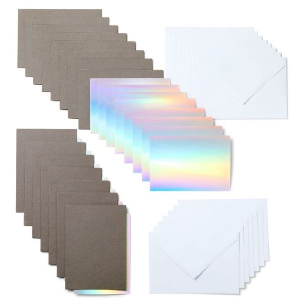 Cricut Joy Insert Cards Spl Emea Gray/Silver Holographic A1
