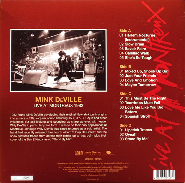 Mink DeVille: Live at Montreux 1982 (Limited Edition)
