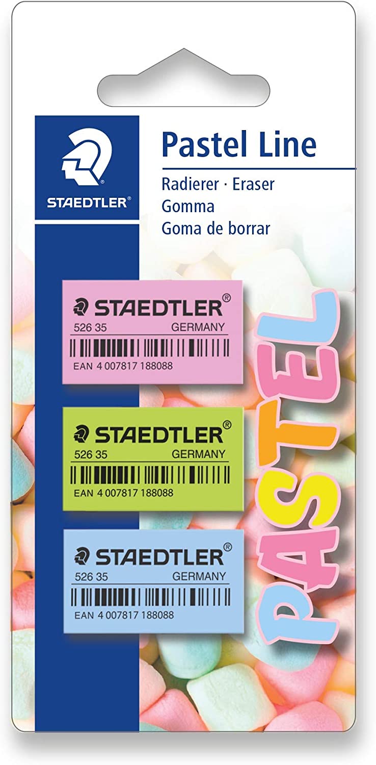 Staedtler Pastel Erasers - Set Of 3