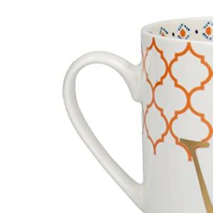 Store & More Alphabet Mug With Novelty W Design, 350Ml