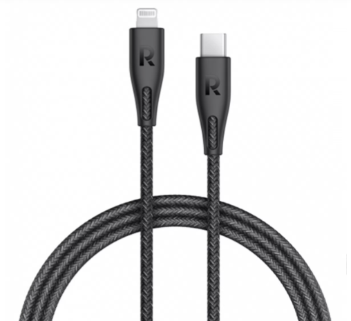 RAVPower RP-CB1018 USB-C to Lightning Cable 2m braided