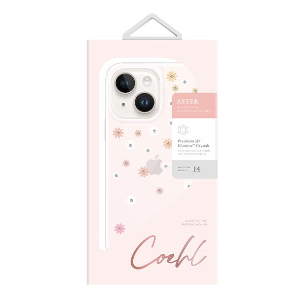 UNIQ COEHL Aster Case for iPhone 14 - Spring Pink