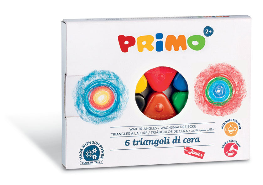 Primo Wax Triangles Set Of 6