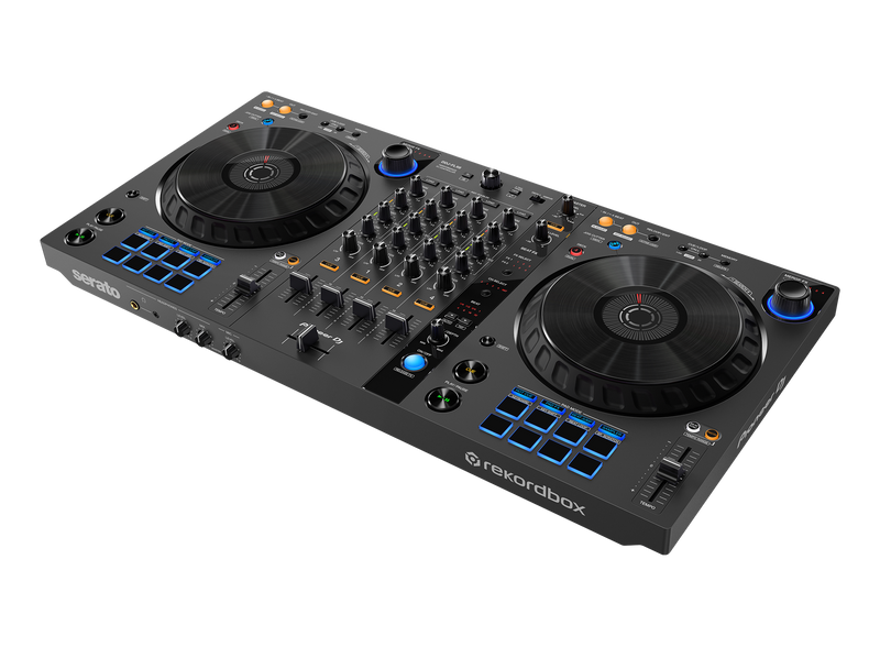 Pioneer 4 channel DJ controller for multiple DJ applications