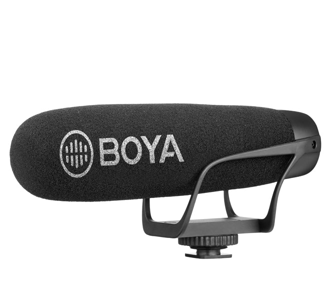 Boya Wired On Camera Shotgun Microphone For phones And DSLRs
