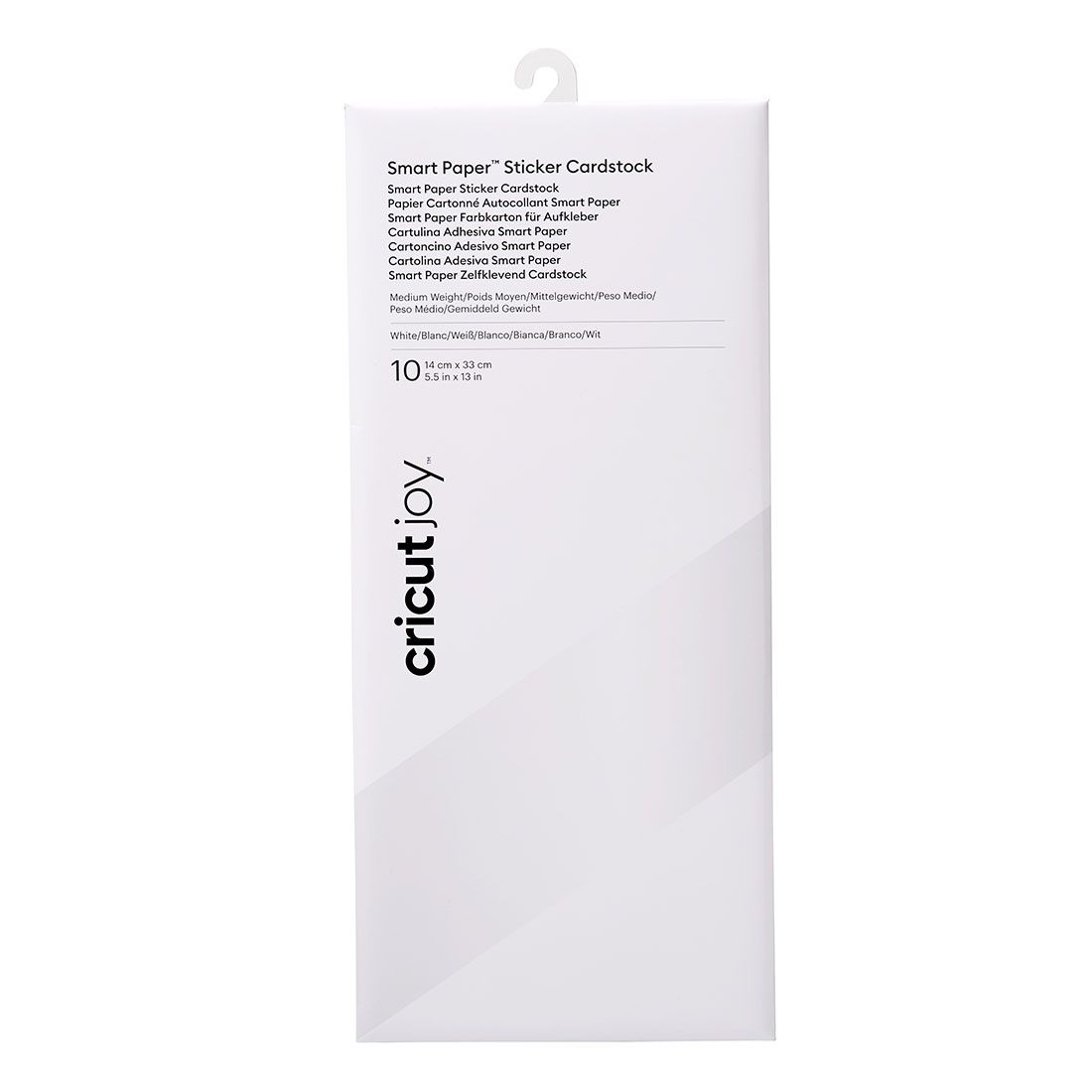 Cricut: Joy Smart Sticker Cardstock White - 5.5X13