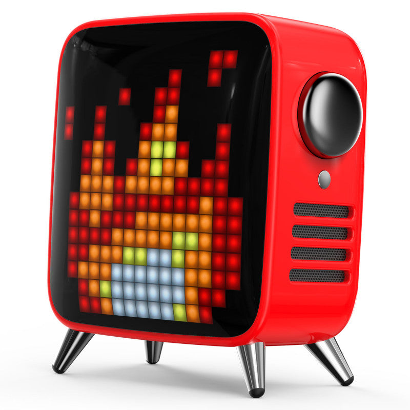 Tivoo Max   2 1 Subwoofer Pixel Art Speaker   Red