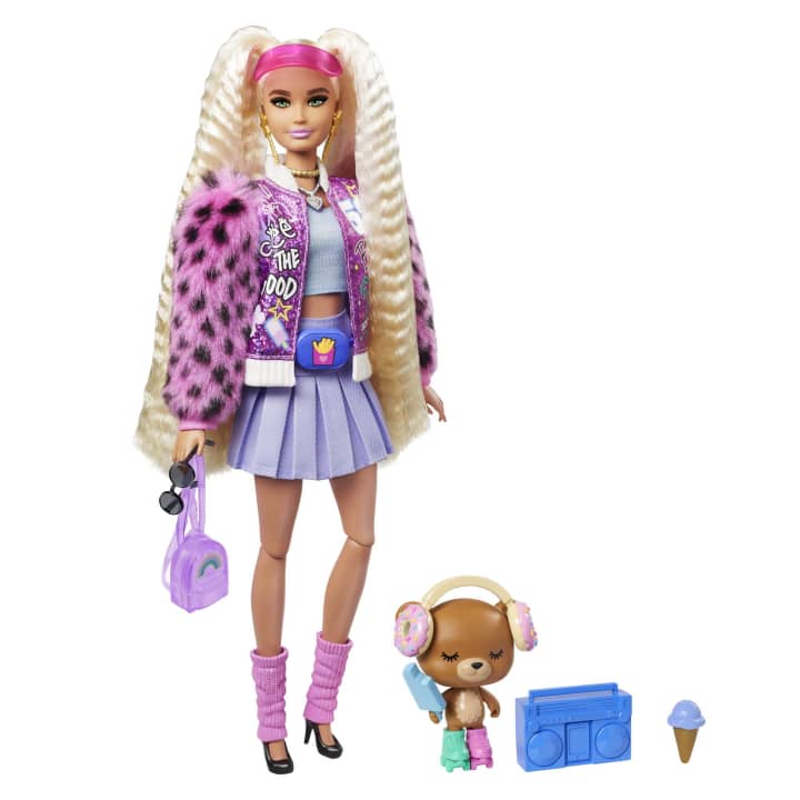Barbie Extra Doll With Blonde Pigtails