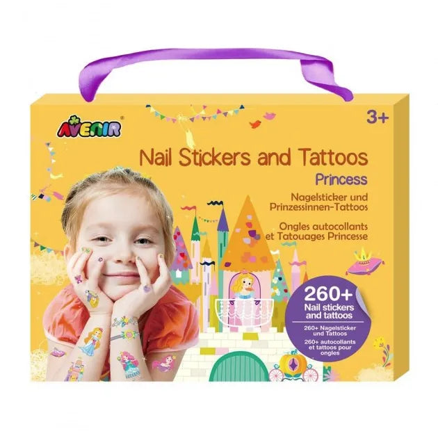 Avenir - Nail Stickers And Tattoos - Princess