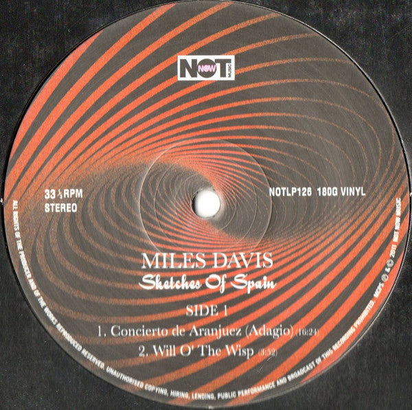 Miles Davis - Sketches Of Spain LP