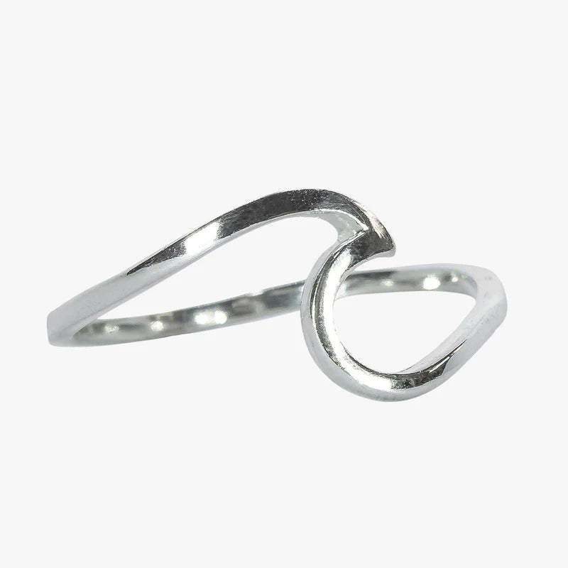 Pura Vida - Ring Wave Silver 8