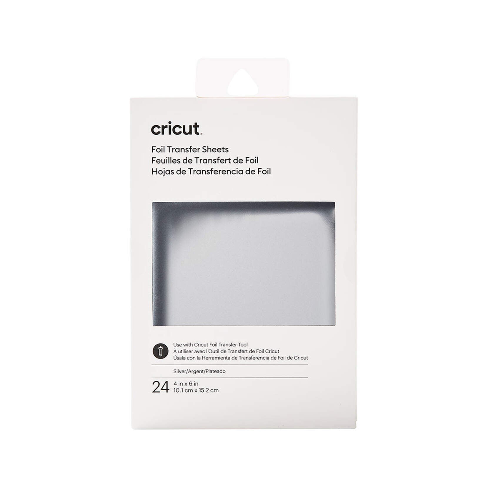 Cricut Transfer Foil Sheets 10X15Cm 24 Sheets (Silver)