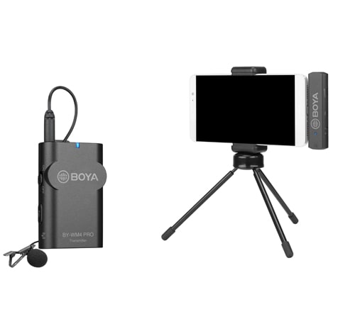 Boya 2.4 Ghz Wireless Microphone For Android TX,RX