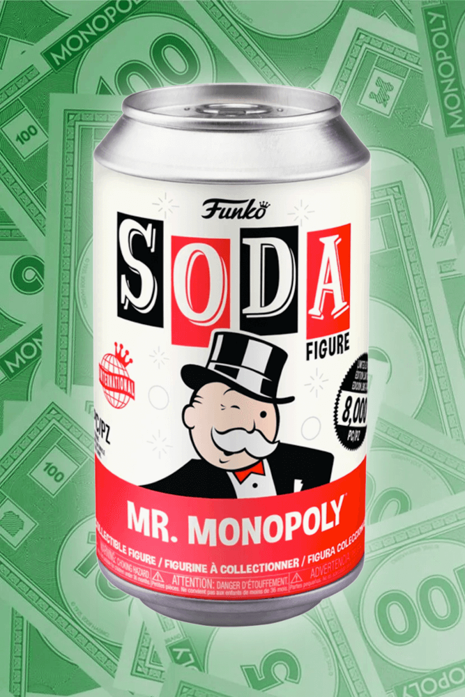 Vinyl Soda - Mr. Monopoly (Green)