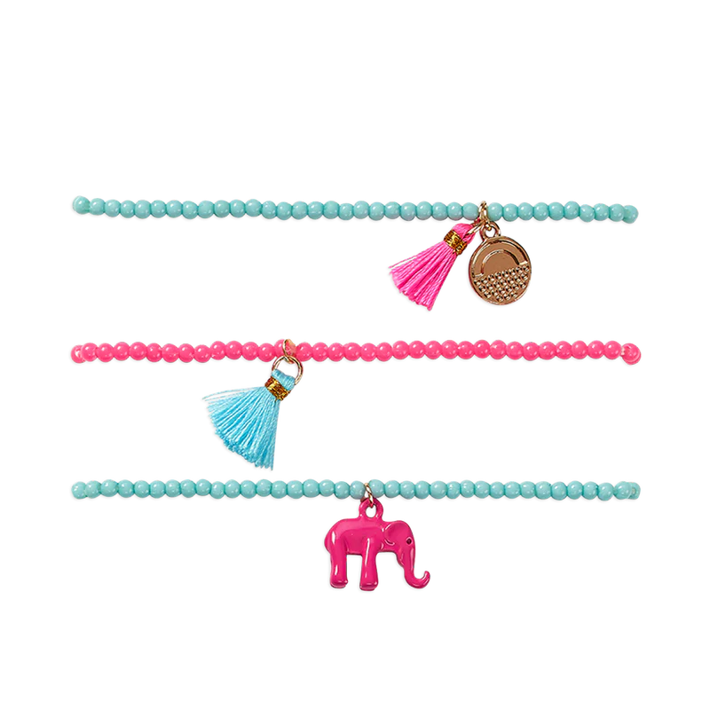 Calico - Zoey Bracelets - Elephant - Set Of 3