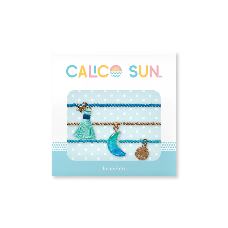 Calico - Belinda Bracelets - Moon - Set Of 3