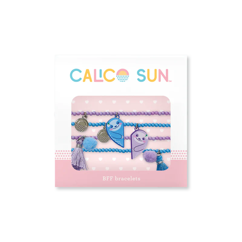 Calico - Kourtney Bracelets - Sloths Bff - Set Of 4
