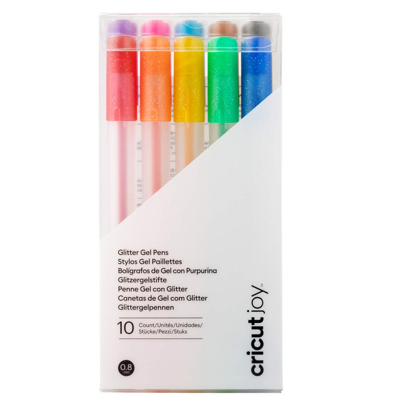 Cricut Joy Glitter Gel Rainbow Pen Set 10Ct