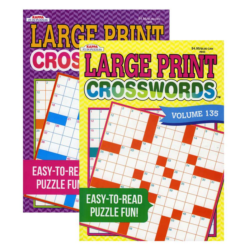 Bazic Kappa Large Print Crosswords