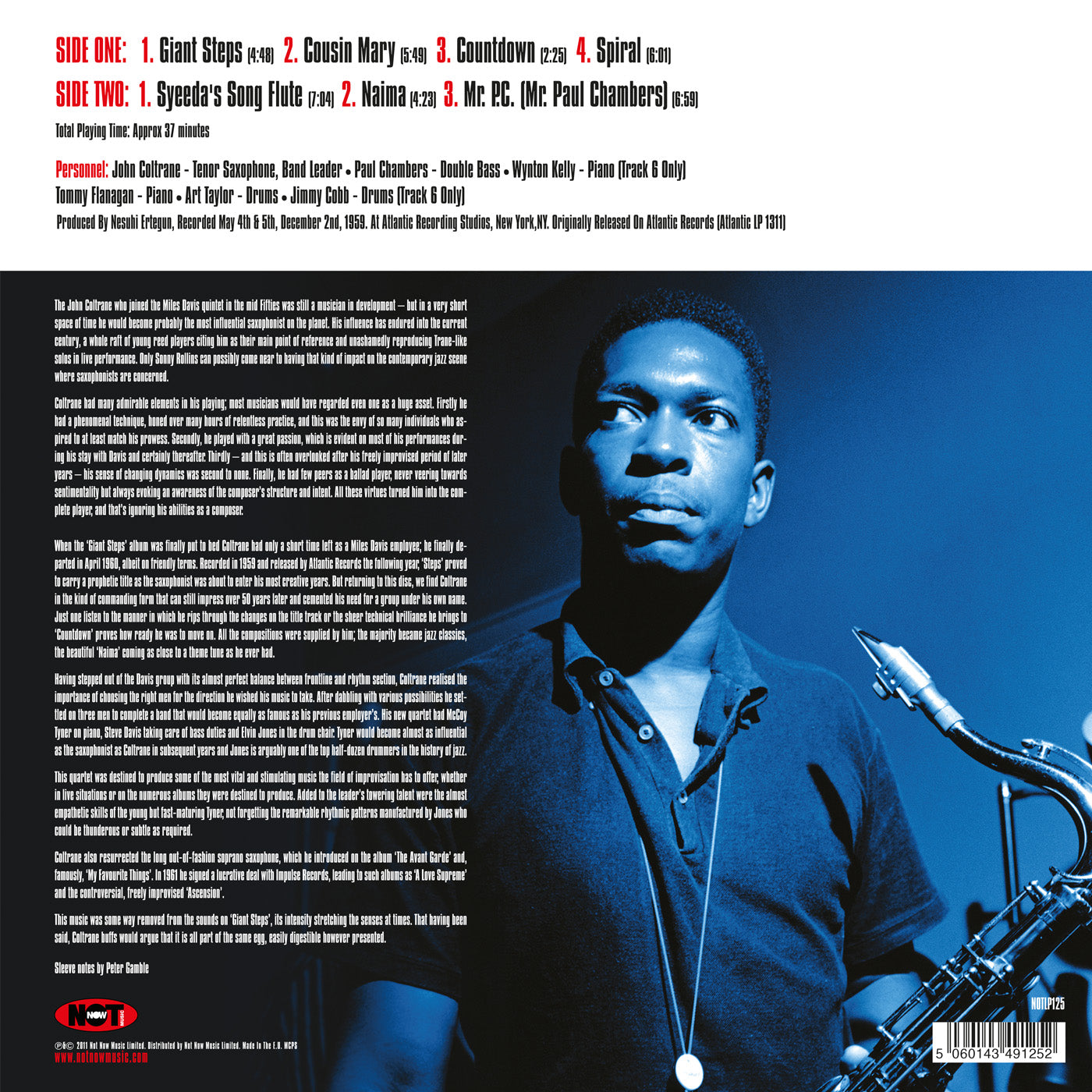 John Coltrane - Giant Steps (Blue Vinyl)