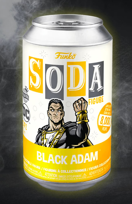 Funko - Vinyl Soda Heroes - DC Black Adam W/Chase