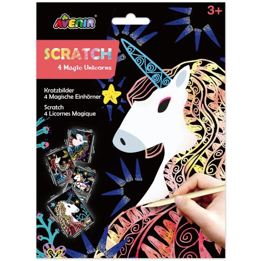 Avenir - Scratch - 4 Magic Unicorns