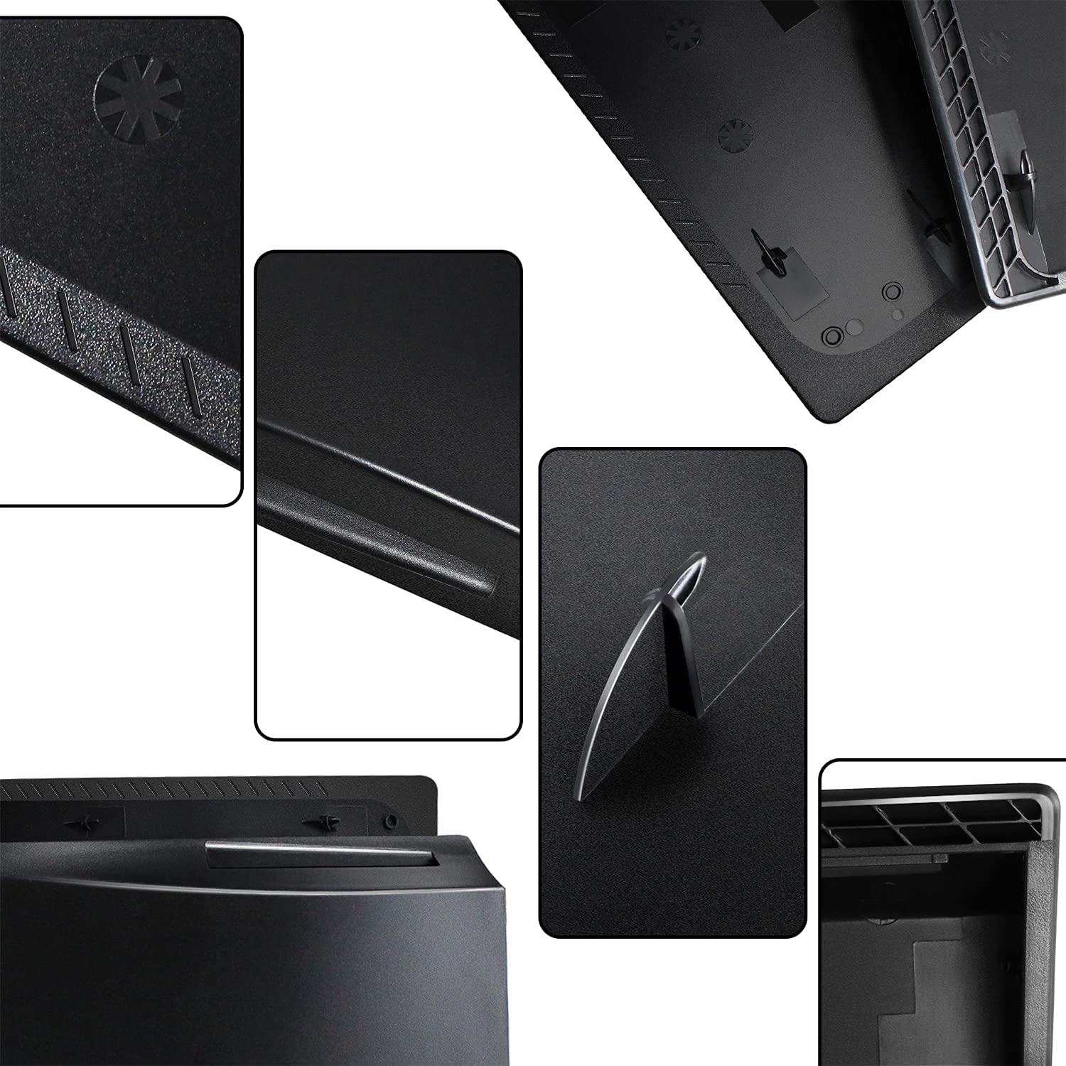 PS5 Faceplate - Glossy Black